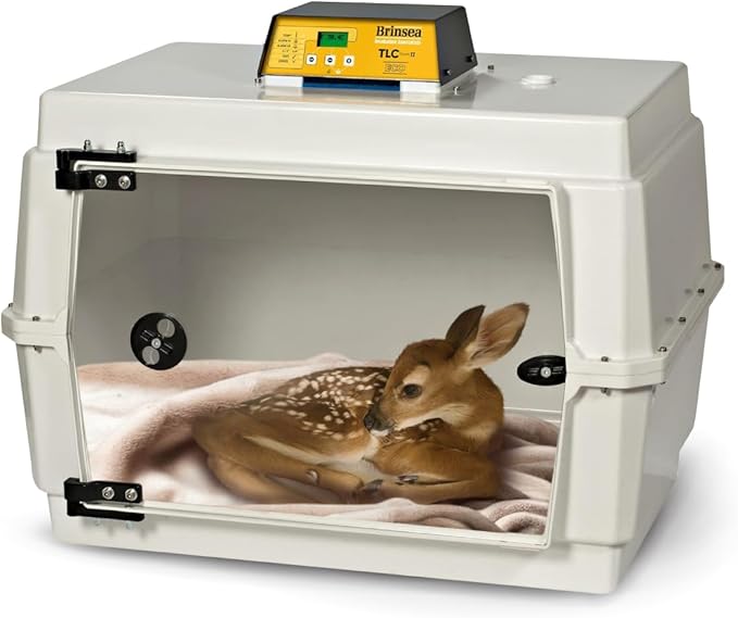 Brinsea TLC-50 Eco Series II Large Bird Brooder, Pet Recovery Incubator with Air Filtration & Digital Temperature Display for Birds, Puppies, Kittens, and Other Orphaned & Injured Small Animals