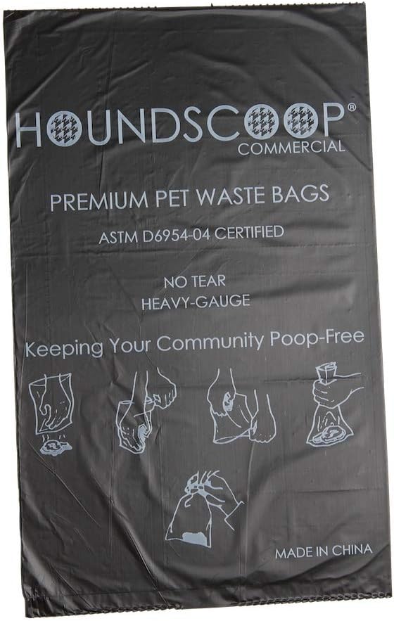 200 Ct Pet Waste Bags on Roll, Leakproof Commercial Poop Bags | Industrial Strength Dog Poop Bags on Roll in a Box, Leakproof Commercial Grade for home or station, easy-store heavy-duty