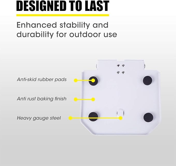 BACOENG Outdoor Dog Water Fountain Step On, Dog Sprinkler Paw Activated for Large Dogs, Pet Drinking Water Fountain with Upgraded Valve