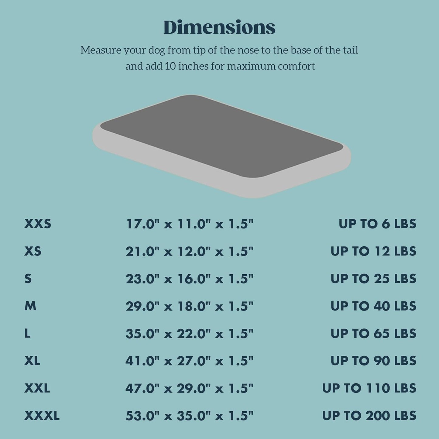 Cybarmour Chew Proof Dog Crate Pad - Outdoor Indestructible Dog Bed - Tough - Potable - Machine Washable - Water & Dirt-Resistant - Large Breeds & Fits 42-Inch Crate - 41"x27", Limestone