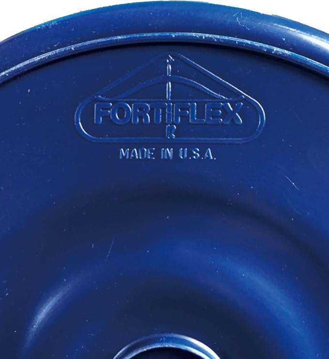 Fortiflex Mini Feed Pan for Dogs and Horses, 5-Quart, Red