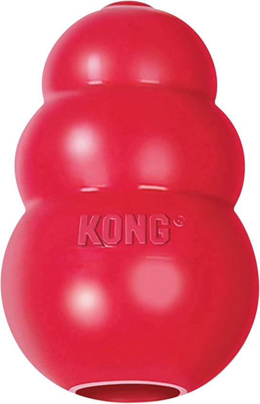KONG Classic Stuffable Dog Toy - Fetch & Chew Toy for Dogs - Treat-Filling Capabilities & Erratic Bounce for Extended Play Time - Durable Natural Rubber Material - for Extra Large Dogs