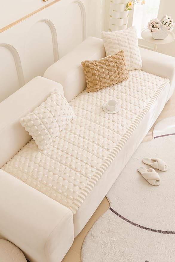 Pet Couch Cover for Dogs Washable Pet-Friendly Dog Sofa Protector | Sofa Pad, Pet Couch Covers for Sofa Furniture, Boho Pets Mat for Couches and Sofas, Couch Covers for Dogs,Green Couch Cover