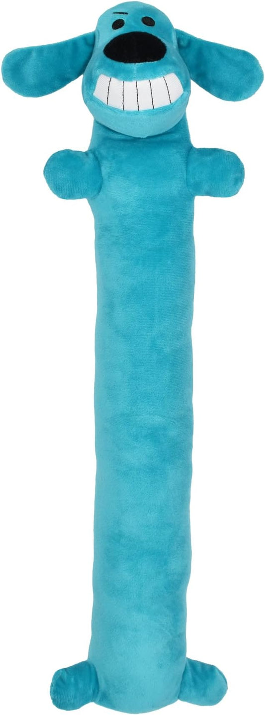 Multipet Original Loofa Dog Plush Toy - Squeaky Toy for All Dogs - Extra Soft Plush - Stuffed Animal Dog Toys for Playing (1 Count, 24”, Random Color Surprise)