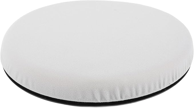 Swivel Seat Cushion Memory Foam 360 Degree Rotating Round Shaped Soft Comfortable Chair Cushion for Car Office Home Use