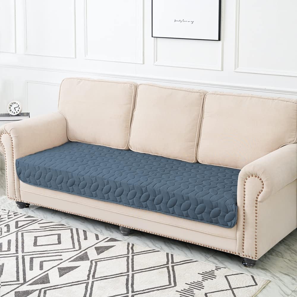 Ameritex Pet Bed Cover Dog Bed Blanket for Sofa and Furniture Waterproof New Pattern Design (30x70 Inch, Navyblue)