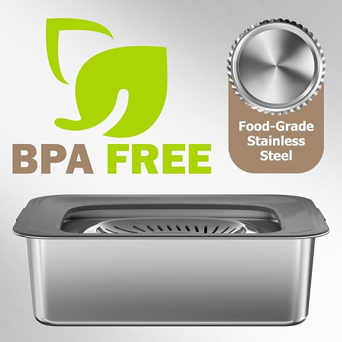 Elevated Dog Water Bowl 12L, 3.1Gal No Spill Water Bowl for Dogs with 4 Heights Adjustable Raised Dog Stand and 3 Filters Stainless Steel Dog Bowls with Anti-Mat for Large Dogs and Multi Pets