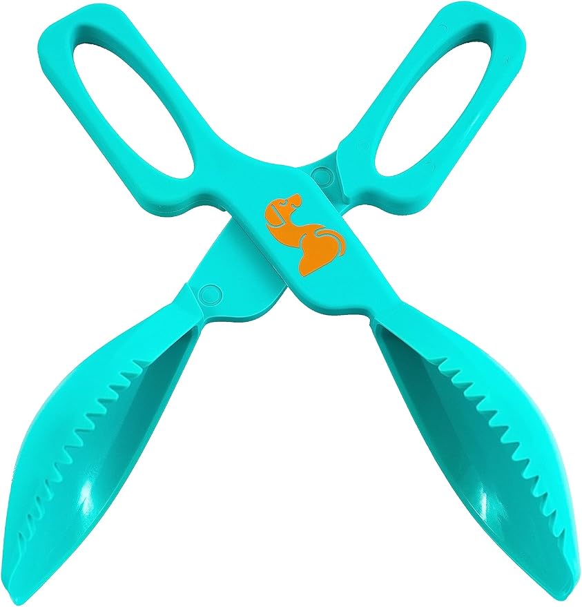Soft Grip Pooper Scooper, Dog Poop Clean Up Tool, Used with or Without a Poop Bag