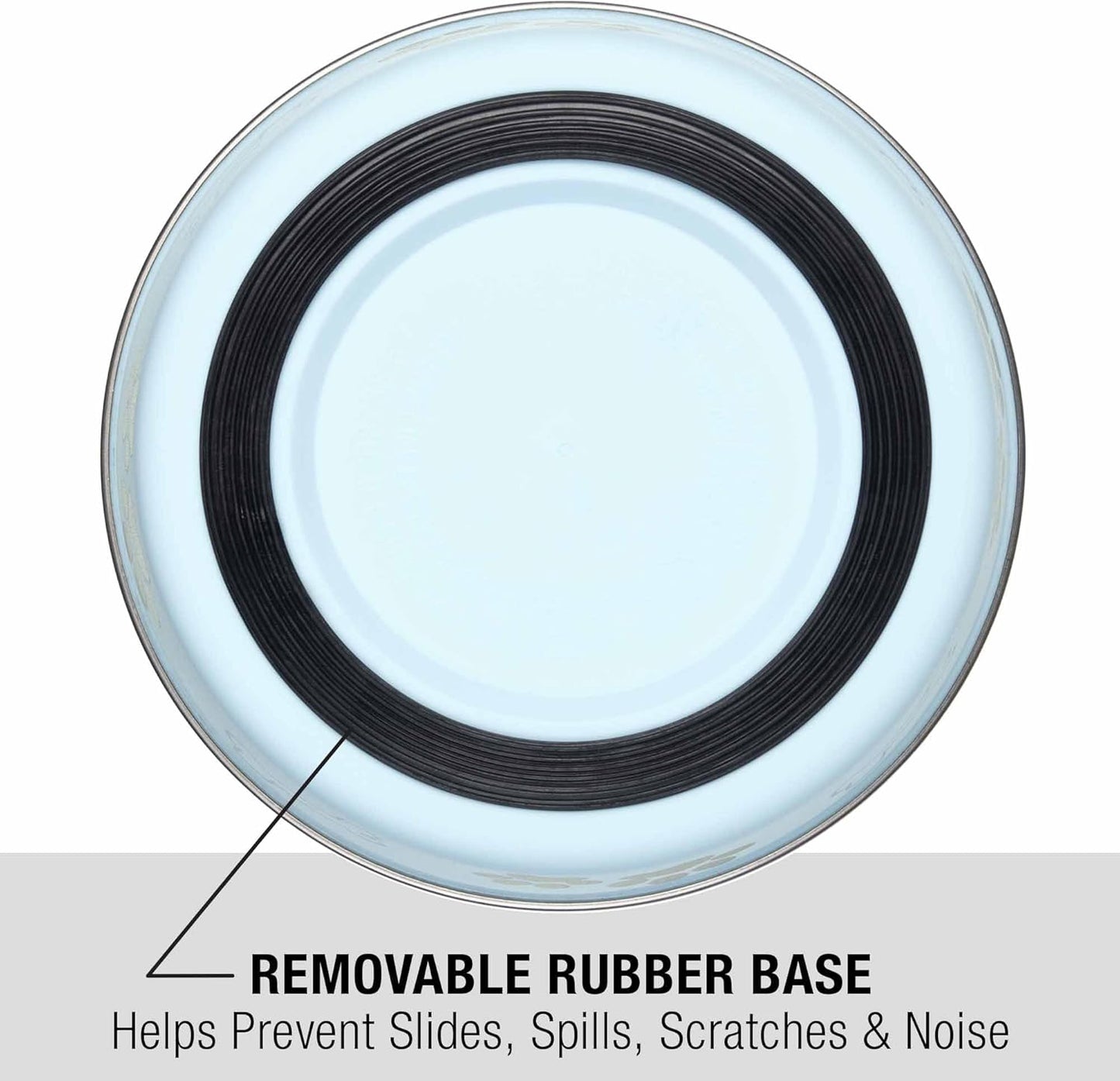 Loving Pets Bella Bowl, Dog Bowl, Extra Large, Murano Blue