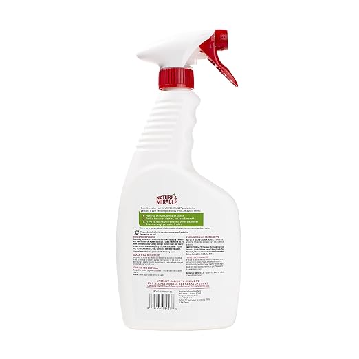 Nature’s Miracle Laundry Boost Spot Treatment Stain and Odor Remover, 32 Oz., Laundry Pre-Wash Stain and Odor Remover