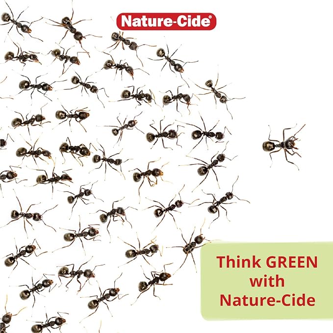 Nature-Cide Flea & Tick. All Natural Tick and Flea Spray for House and Pets to Keep Your Home Safe. Kills on Contact. No Strong Odor. 8 oz