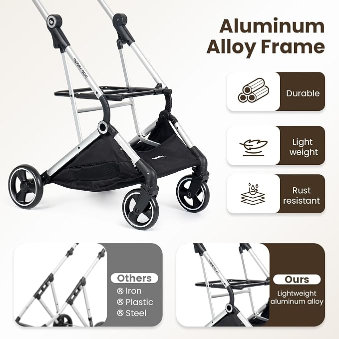 T3 Pro Small Dog Stroller (Green) | Detachable Carrier, 3-in-1 Stroller, Lightweight, Breathable Mesh Fabric, One-Button Braking, Easy to fold, Adjustment Canopy