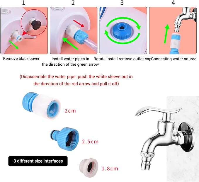 Dog Water Fountain Step On Activated Outdoor Dog Water Sprinkler Dispenser for Large Dogs with Upgrade Copper Valve Set
