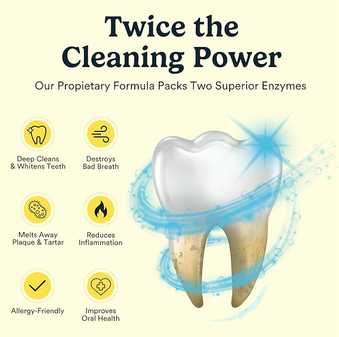 Jasper Dog Toothpaste Double Enzymatic Pack of 2 - Plaque Remover for Teeth, Whitens Teeth, Imporves Bad Breath Natural Pet Toothpaste, Bacon Flavor 3.5oz