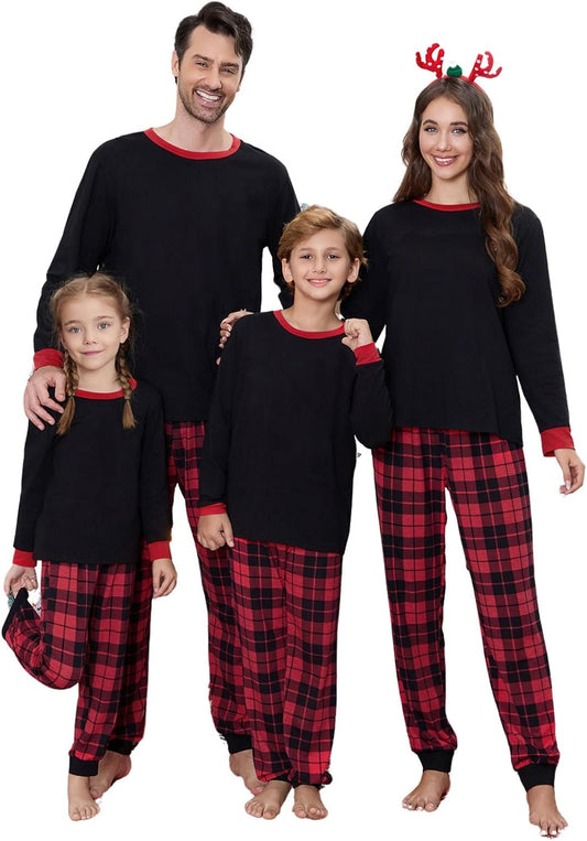 Matching Family Christmas Pajamas Set - Xmas Sleepwear PJs