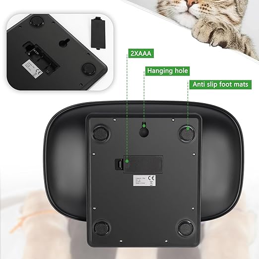 Digital Pet Scale,Puppy Scales for Weighing,Baby Scales for New Pets Only | Digital Small Animals Scales for Weighing,Whelping Supplies,Kitten Scale for Newborn Dog Cat Crawl Pet,Capacity up to 33 lb