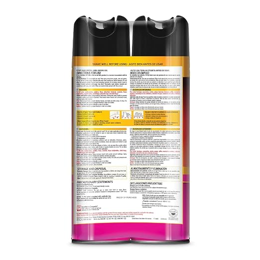 Hot Shot Ant, Roach & Spider Killer, 17.5 Ounces, Kills Roaches and Listed Ants on Contact, Indoor & Outdoor Insecticide Spray, Twin Pack