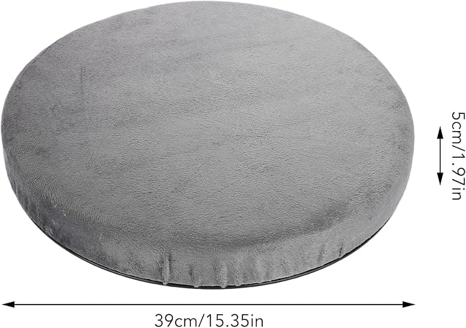 Rotating Car Swivel Seat Cushion for Comfort & Pain Relief | 360° Rotatory Chair Pad for Office & Home Use | Ideal for Pregnant Women & Post-Surgery Recovery | Skidproof &