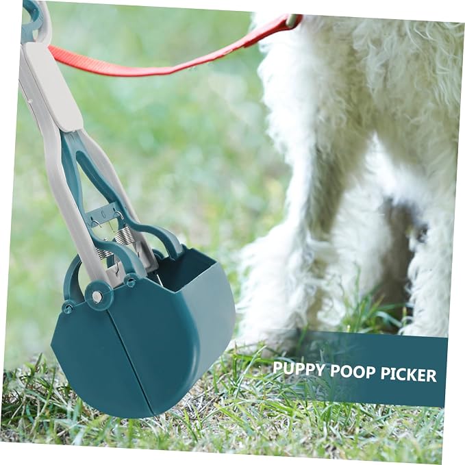 Heavy Duty Dog Pooper Scooper for Dogs Portable Litter Scooper Long Handle