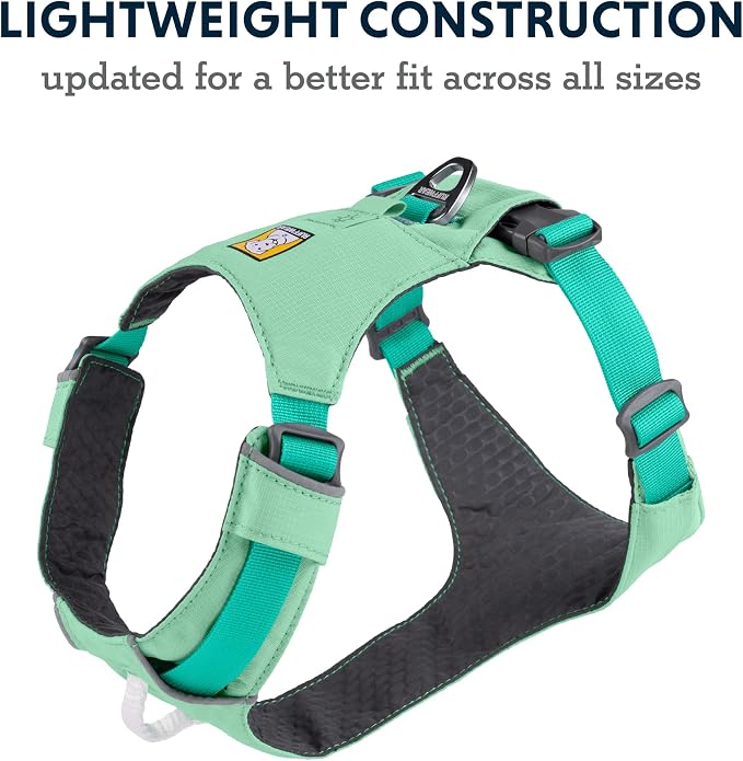 Ruffwear, Hi & Light, Everyday Lightweight Dog Harness, Trail Running, Walking, Hiking, All-Day Wear, Sage Green, X-Small