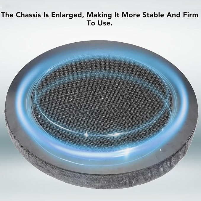 Rotating Car Swivel Seat Cushion for Comfort & Pain Relief | 360° Rotatory Chair Pad for Office & Home Use | Ideal for Pregnant Women & Post-Surgery Recovery | Skidproof &