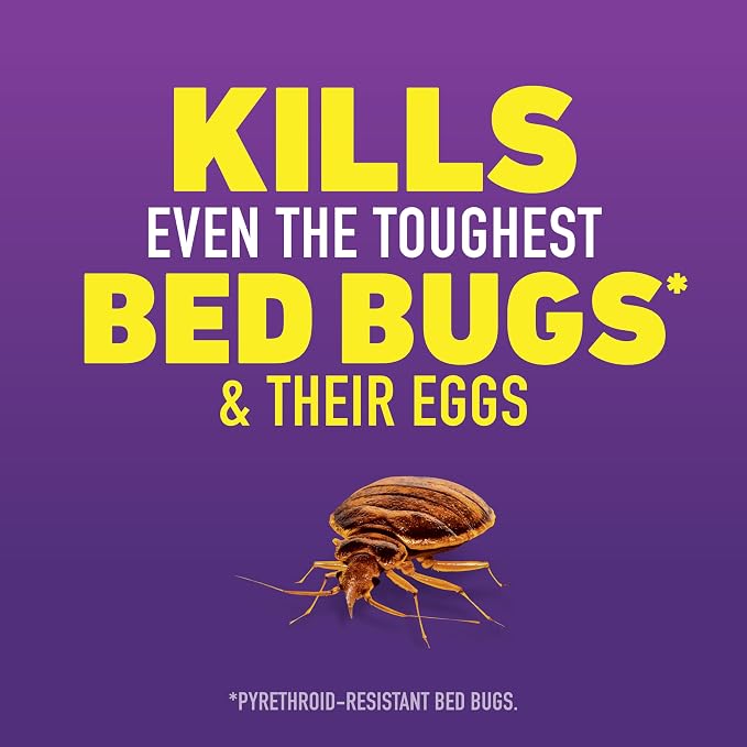 Ortho Home Defense Max Bed Bug, Flea and Tick Killer - Kills Bed Bugs and Eggs, Ready-to-Use Spray, Indoor Insect Killer, 24 fl. oz. (2-Pack)