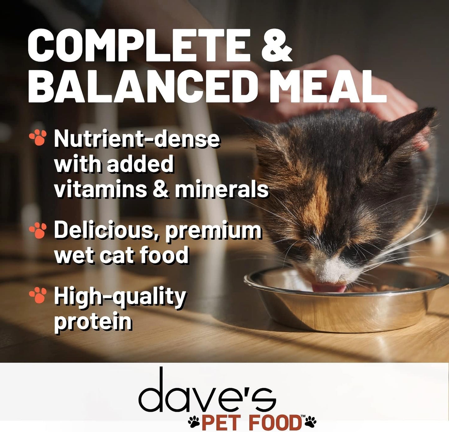 Dave's Pet Food Grain Free Wet Cat Food Pate (Chicken & Duck Dinner), Made in Canada Naturally Healthy Canned, Added Vitamins & Minerals, 5.5 oz Cans (24 Pack)