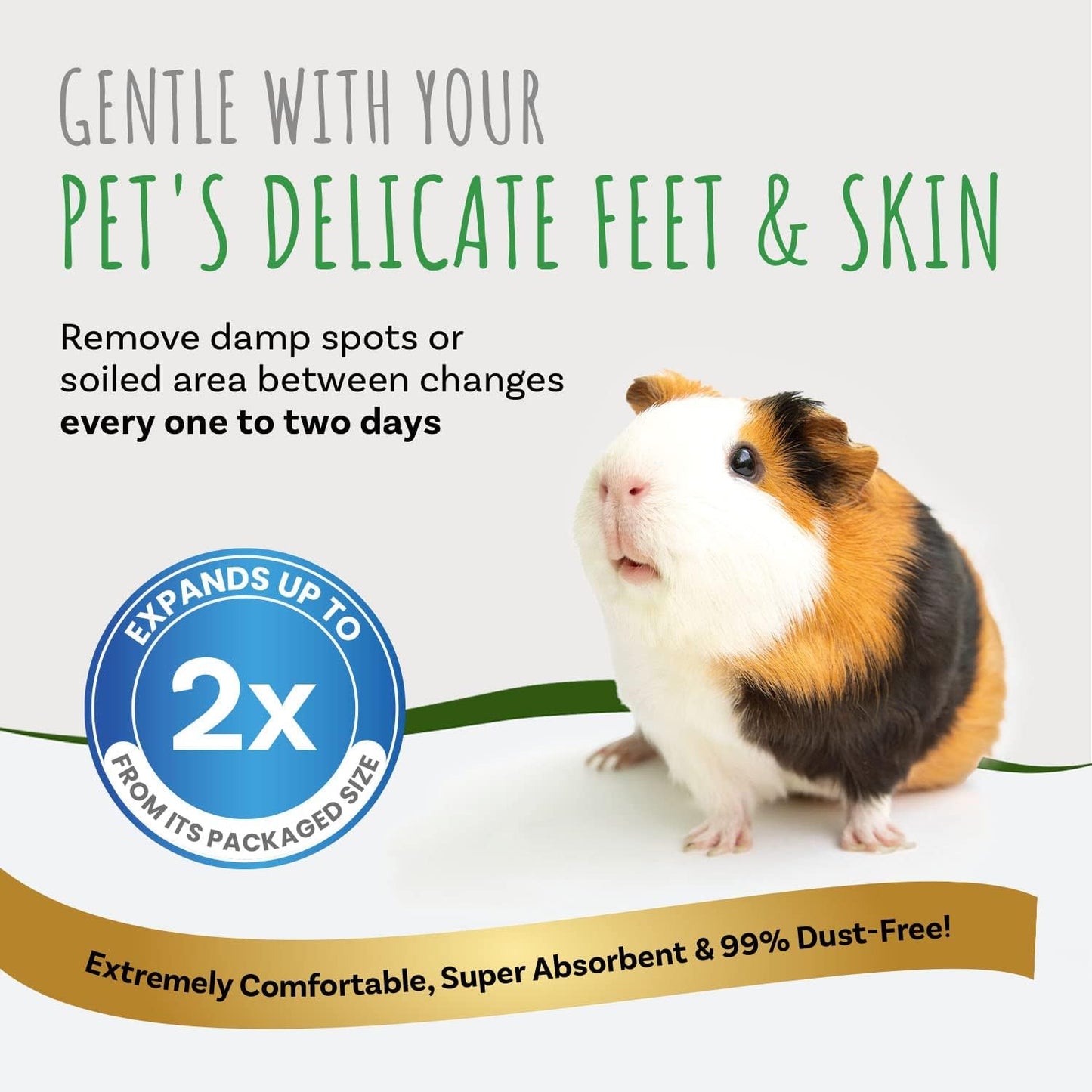 Small Pet Select Premium Natural Aspen Bedding, Animal Bedding for Small Indoor and Outdoor Pets, Made in The USA, Jumbo Size 141 L Pack