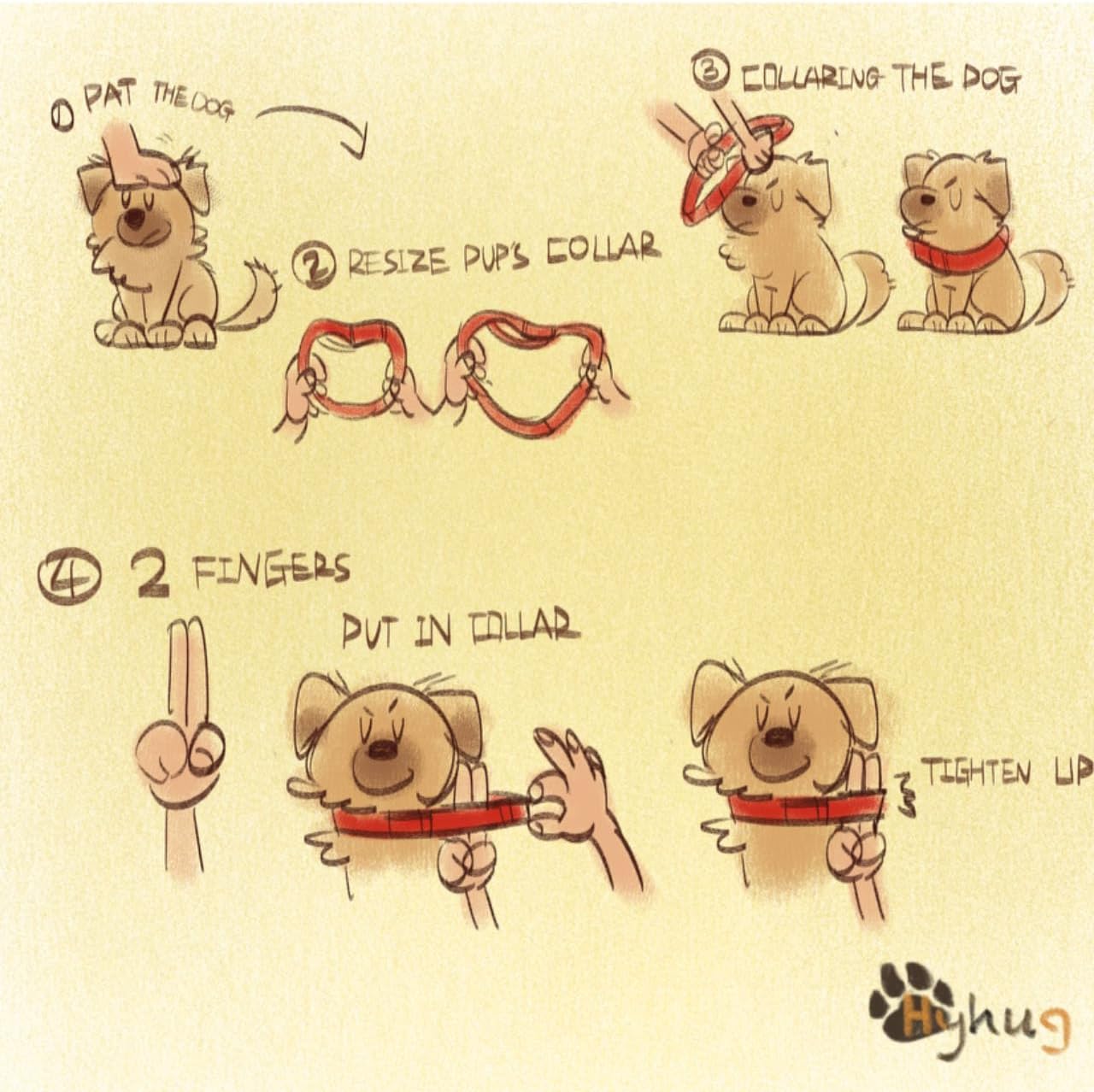 Hyhug Anti - Slip Out Strong Martingale Collar for Large Boy and Girl Dogs Comfy and Safe - Daily Use Walking and Professional Training.(Large,Solid Color Dark Green)