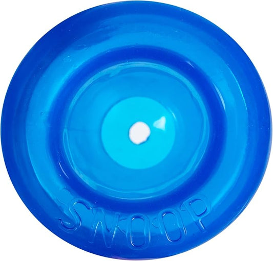 Outward Hound by Planet Dog Lil' Snoop Dog Toy – Treat‑Dispenser Puzzle Ball, Interactive Slow Feeder, Small to Medium Dogs, Bouncy & Mint-Infused, Blue, 3.9"