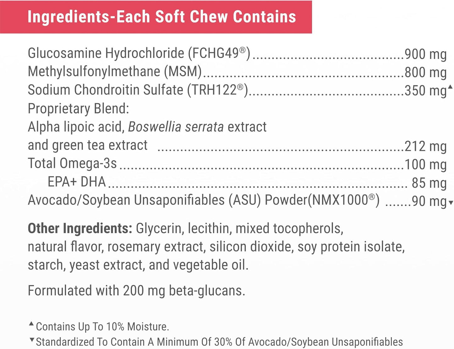 Nutramax Dasuquin Joint Health Supplement for Large Senior Dogs – for Immune Support, Skin & Coat Health, and Brain Health, 84 Soft Chews