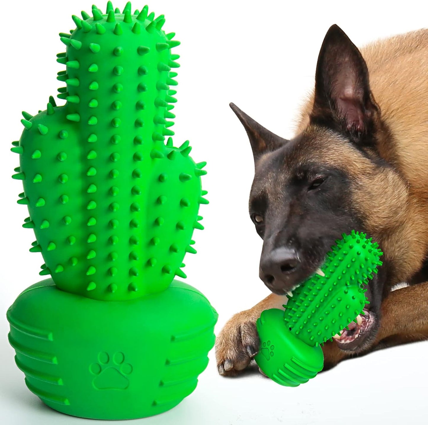 Dog Chew Toys Dog Toothbrush Stick Teeth Cleaning Brush Dental for Medium Large Dog, Puppy Christmas,Easter Birthday Gifts,Outdoor Squeaky Toys for Aggressive Chewers Tough Toys Interactive