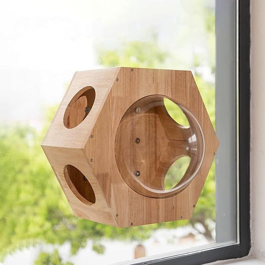 Cat Wall Shelves, Corner Climbing Shelf Perches, Kit Shelf, Suct Cup Support, Load-Bearing 20kg
