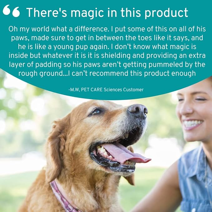 Paw Wax - 2 Oz Tin of Dog Paw Balm for Dry Paws - Paw Soother for Dogs - Paw Pad Moisturizer - Dog Paw Cream - Cat Paw Balm or Snout Soother for Dogs
