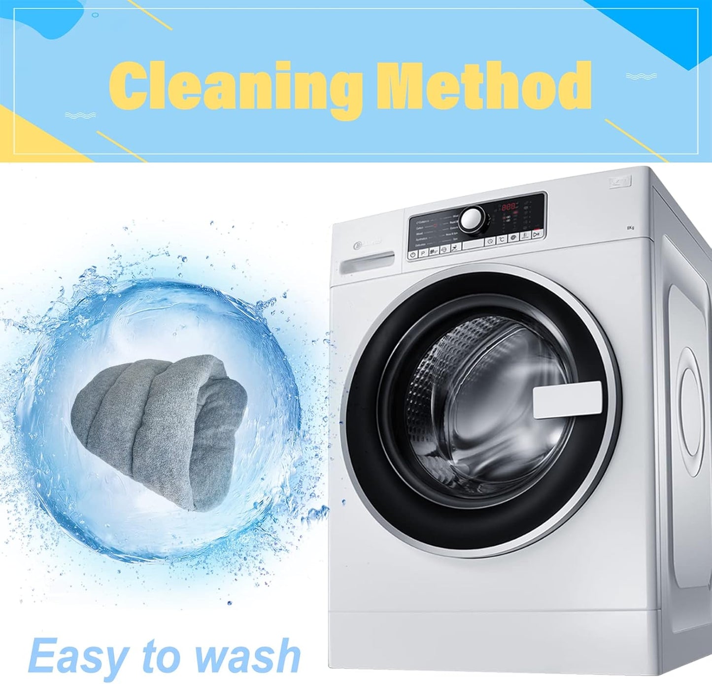 kathson Rabbit Cave Sleeping Bed Guinea Pig Hideout Cozy House Pet Soft Warm Fleece Winter Slipper Cushion Small Animal Nest Cage for Ferrets Squirrel Hamster Chinchilla Rat Hedgehog Bunny