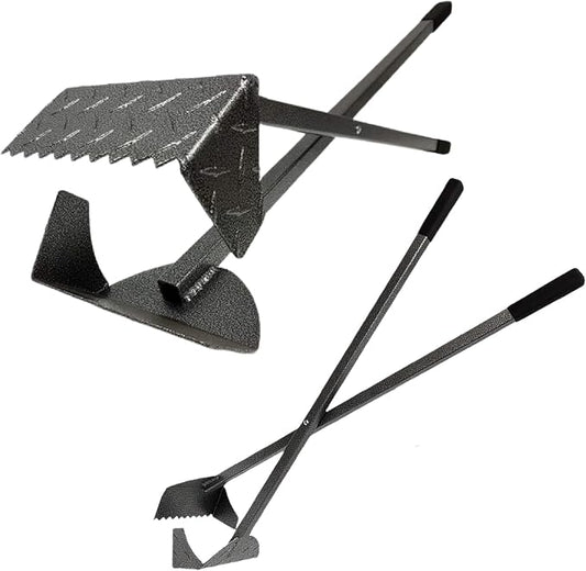 ActiveDogs Dog Pooper Scooper, Heavy Duty Powder Coated Dog Scoop | With Powder Coated Teeth For Easy Cleanup On Grass, Gravel And Uneven Ground