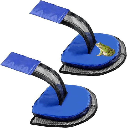 2 Pack Animal Saving Escape Ramp for Pools - Frog Floating Ramp Rescues for Swimming Pool, Frog Saver Floating Ramp Rescues for Saving Frogs, Birds, Toads Animal Mice, Pool & Spa Accessories & Tools