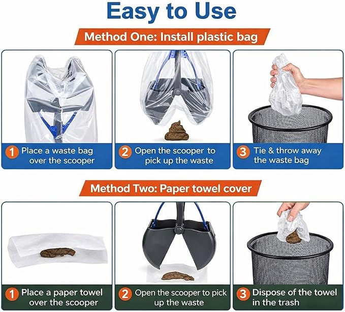 Premium Pet Waste Pooper Scooper Large 24"