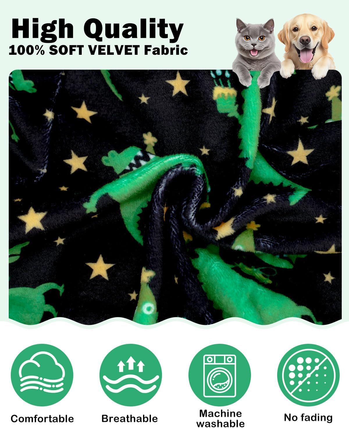 CuteBone Dinosaur Costume Dog Pajamas, Stretchy Spandex Crystal Velvet Sleepwear Coat for Small Dogs, Soft & Warm Pet Outfit Clothes for Cold Weather, Cozy Pullover Design COSP14XL