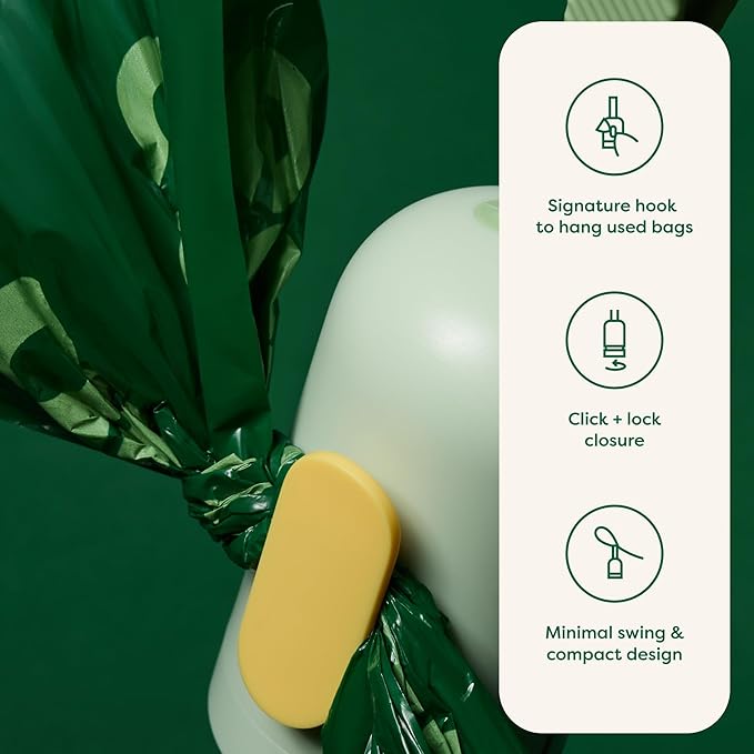 Earth Rated Perfect Dog-Walking Bundle - Includes 1 Poop Bag Dispenser and 315 Leak-Proof Extra Thick Waste Bags, Lavender-Scented