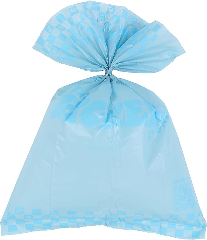 The Licker Store 13 in. x 9 in. Extra Thick Leak Proof Unscented Dog Poop Bags, Blue (300 Count, 20-Rolls)