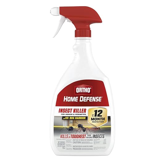 Ortho Home Defense Insect Killer for Indoor and Perimeter2 with Trigger Spray - Ready-to-Use Bug Spray, Kills Ants, Roaches, and Spiders, 24 fl. oz. (2-Pack)