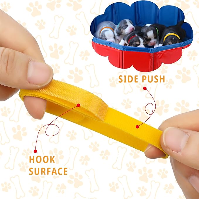 Arrowbash 57 Pcs Puppy Kitten Whelping Supplies Whelping Kit for Puppies Birth Dog Kitten Bottle Feeding Kit for New Born Puppy Supplies Include Feeding Tube Etc(31" in Diameter)