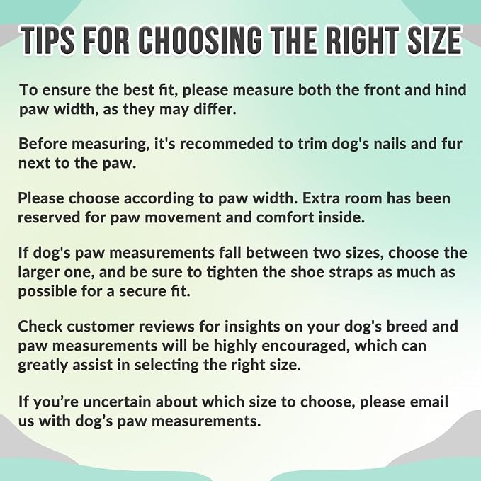 SlowTon Dog Shoes for Large Small Medium Dogs - Waterproof Dog Boots for Summer Hot Pavement, Paw Protector for Outdoor Walking Winter Snow, Anti-Slip Rubber Dog Booties for Hardwood Floor (Green, 6)