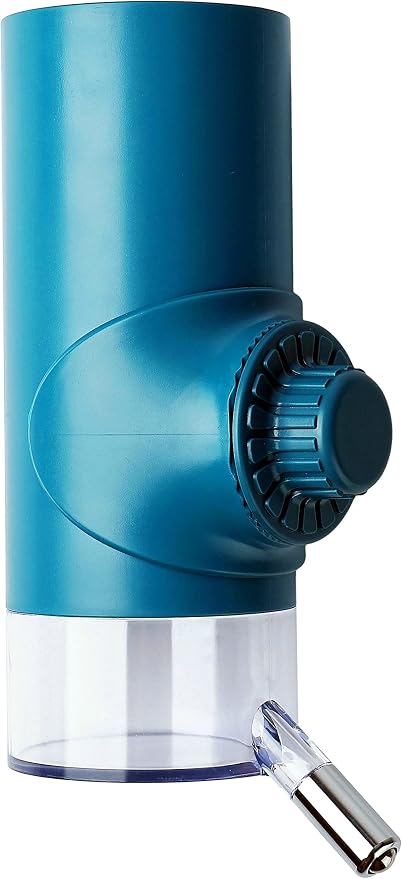 DEYACE Dog Crate Water Bottle Stainless Steel Leak-Proof Ball 24oz Top Fill Dog Water Dispenser for Cage