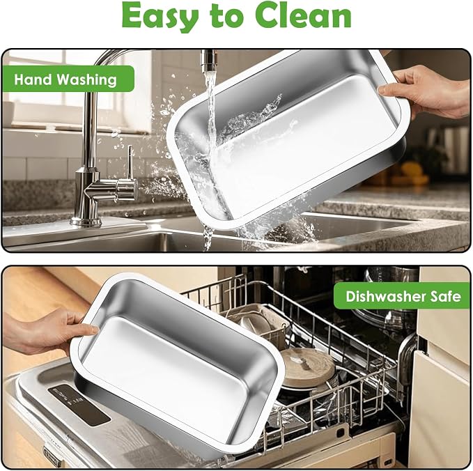 1.85 Gallon Elevated Dog Water Bowl, Height Adjustable (10.4–15.2'') Raised Stainless Steel Bowl with Spill-Proof Mat & Sturdy Metal Stand, Tip-Proof, Easy to Clean, Indoor & Outdoor Use