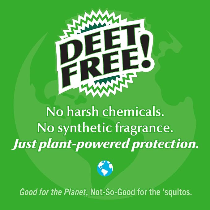 Bug Soother Natural Insect Repellent Spray Family Pack, DEET-Free (5 count) | Plant Based | Repels Mosquitos, Gnats & No See'ums | Family Safe | Includes 1 oz, 2, oz, 4 oz, 8 oz, 16 oz.