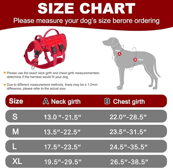 Service Dog Harness + ID Tag 50 ADA Information Cards - No Pull Dog Vest 10 PCS Removable Patches - Reflective Emotional Support Animal Vest for Small Dogs - Adjustable Breathable ESA Training Vest