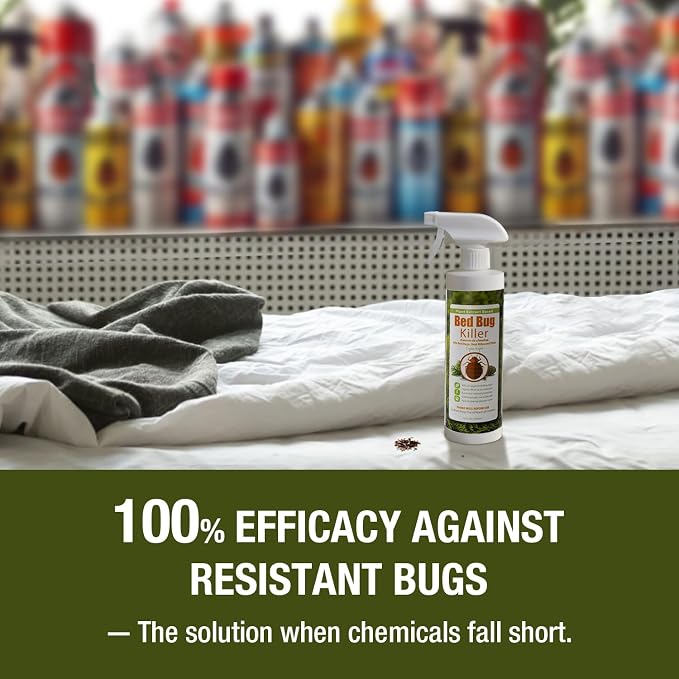 EcoVenger (Formerly EcoRaider) Bed Bug Killer with Remote Sprayer 1Gal - Kills 100% All Stages on Contact- Kills Resistant Bugs- Kills Eggs- 14 Day Residual Protection- Non-toxic- Child & Pet Friendly