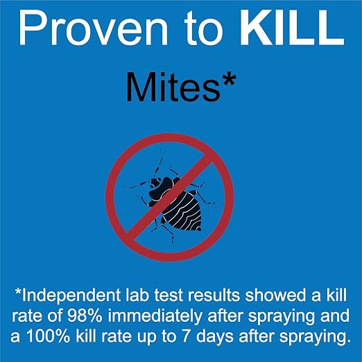 Premo Guard Natural Mite Spray – 32 oz Bottle – Plant Based Treatment for Dust, Spider, Carpet, Bird, Rat Mites – Safe for Families, Pet, Home, Bedding & Furniture When Used As Directed